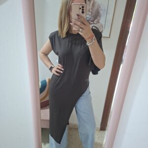 MAXI CAMISETA ASIMETRICA